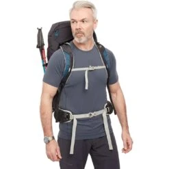 Lowe Alpine AirZone Trek 45:55 Backpack - Black -Lowe Alpine airzone trek 4555 rucksack black 5 892140