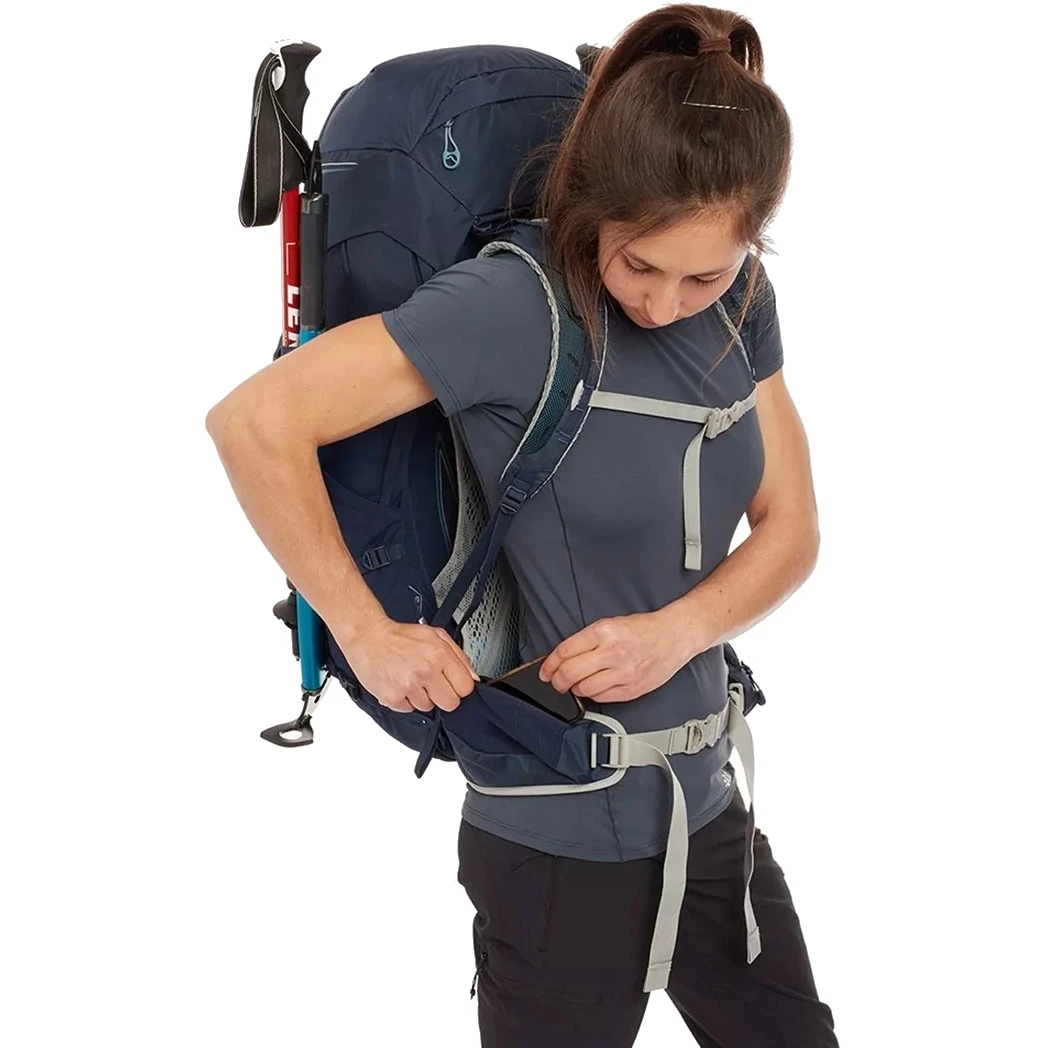 Lowe Alpine AirZone Trek ND43:50 Women's Backpack - Navy 9 Lowe Alpine AirZone Trek ND43:50 Women's Backpack - Navy - Image 7