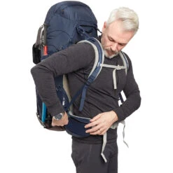 Lowe Alpine Manaslu 65:80L Backpack - M/L - Navy -Lowe Alpine lowe alpine manaslu 65 80l backpack l xl navy 4 1578362 1