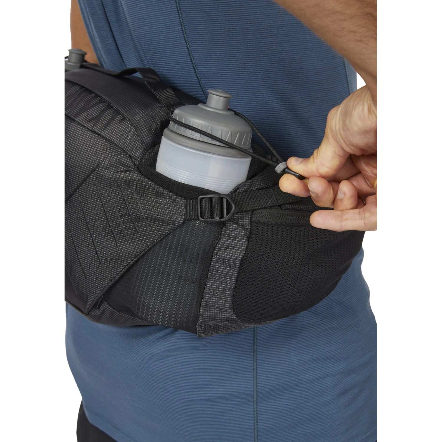 Lowe Alpine Nijmegen 6L Waist Bag - Black 9 Lowe Alpine Nijmegen 6L Waist Bag - Black - Image 7