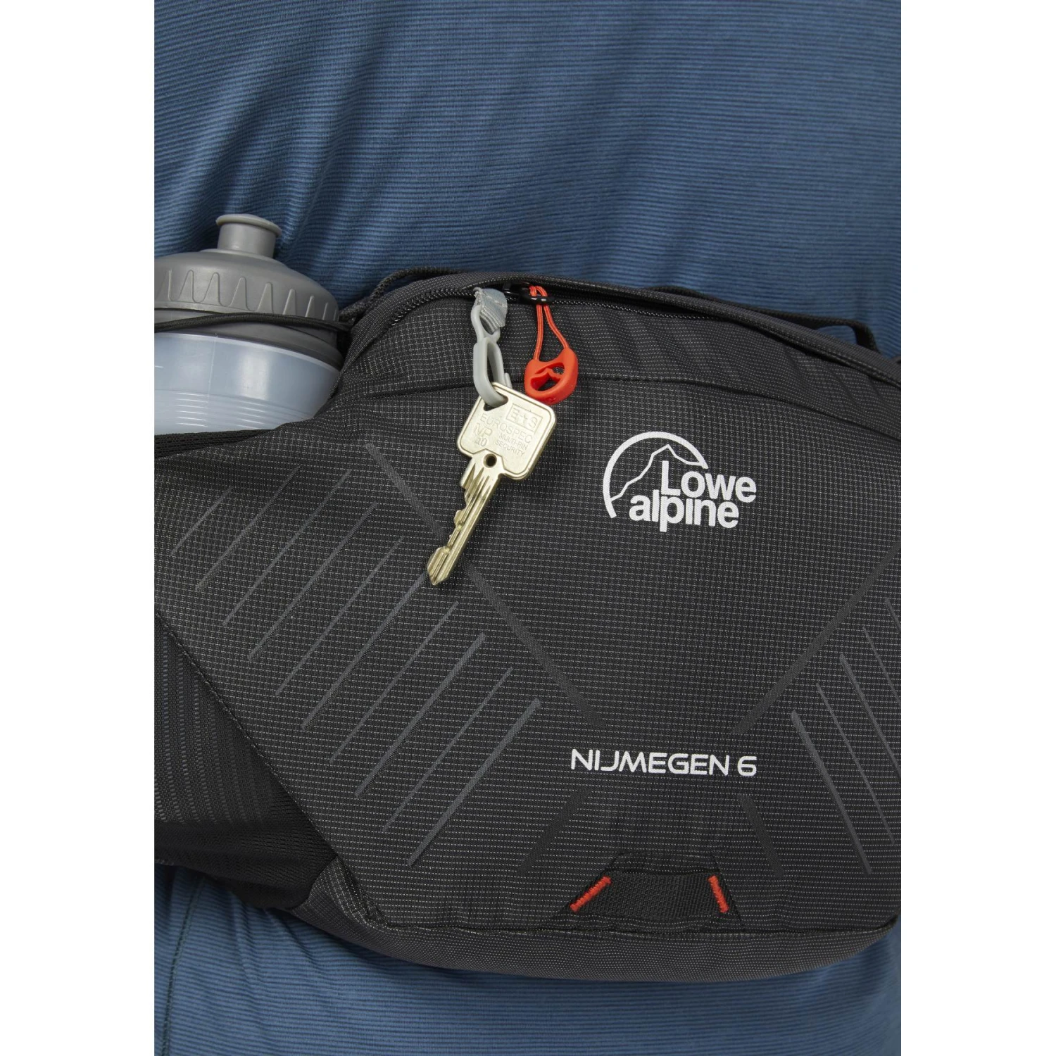 Lowe Alpine Nijmegen 6L Waist Bag - Black 10 Lowe Alpine Nijmegen 6L Waist Bag - Black - Image 8
