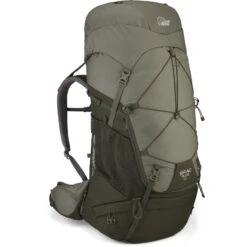 Lowe Alpine Sirac Plus 65L Backpack - M/L - Light Khaki/Army
